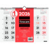 780000026 FINOCAM CALENDARIO DE PARED NÚMEROS GRANDES M-300X210MM MV NEUTRO 2026