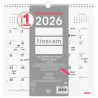 787007326 FINOCAM CALENDARIO DE PARED PARA ESCRIBIR 30X30-300X300MM MV CHIC BLANCO 2026