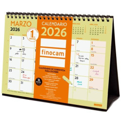 787200126 FINOCAM CALENDARIO DE SOBREMESA PARA ESCRIBIR S-210X150MM MV GRAFIK 2026