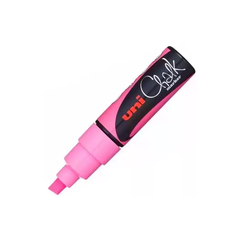 140137000 UNIBALL MARCADOR DE TIZA LÍQUIDA CHALK PWE-8K ROSA FLÚOR