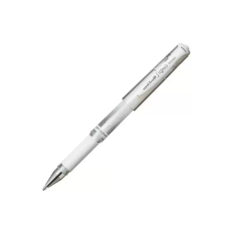 218917000 UNIBALL ROLLERBALL SIGNO BROAD UM-153 1.0MM BLANCO CAJA 12 UD