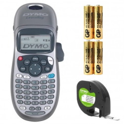 2174577 DYMO Rotuladora LETRATAG LT100H PORTATIL SILVER (INCLUYE PILAS)