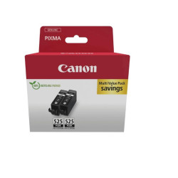 4529B017 CANON TINTA NEGRO PIXMA IP 4850/4950 - IX 6550 - MG 5150/5250/5350/6150/6250/8150/8250 - MX 885 - PGI 525BK (PACK 2)