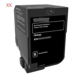 Black compatible para Lexmark CS632/CX635-20K