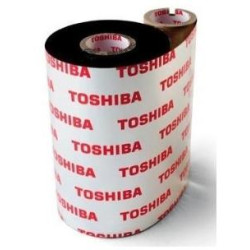 BX760055AG2 TOSHIBA CINTA TRANSFERENCIA TÉRMICA BX/AG2 CERA/RESINA BX410T EX4T1 EX6T1 SX5 - 55MMX600M - CAJA 10 UDS.