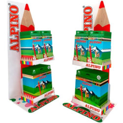 AL001903E ALPINO EXPOSITOR ESTRELLA MOSTRADOR LÁPIZ VACÍO