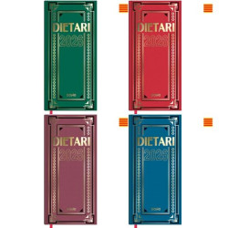 11156-2026 DOHE DIETARIO DOS TERCIOS 14.5X31CM DP CARTÓN GELTEX C/SURTIDOS 2026 CATALÁN