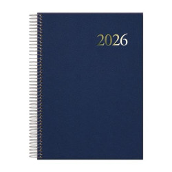 12733-2026 DOHE AGENDA ANUAL SEGOVIA ESPIRAL 14X20CM DP AZUL 2026
