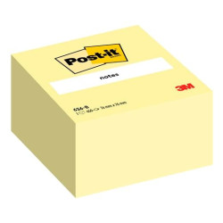 7100172238 POST-IT CUBO DE NOTAS 636-B 450H 76X76MM CANARY YELLOW