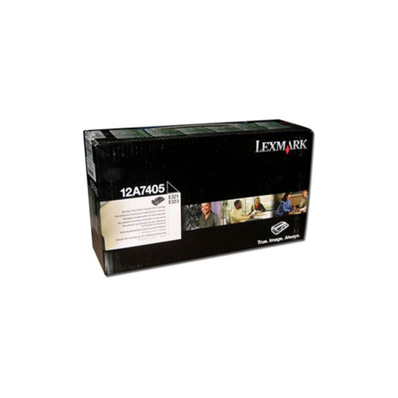 Toner Original LEXMARK 12A7405 Negro - 12A7405 [PAG-6000]