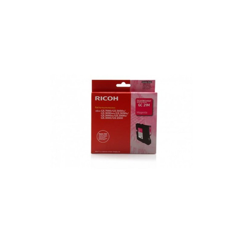 Cartucho Original RICOH GC21 Magenta - 405534 [ML-5.8][PAG-1000]