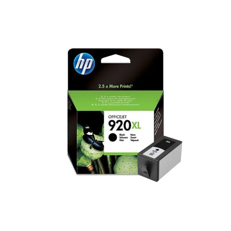 Cartucho Original HP 920XL Negro - CD975AE [ML-49][PAG-1200]