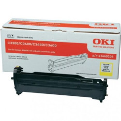 ORIGINAL OKI TAMBOR LASER AMARILLO TIPO C9 C/3300/3400/3450/3600 [PAG-15000]