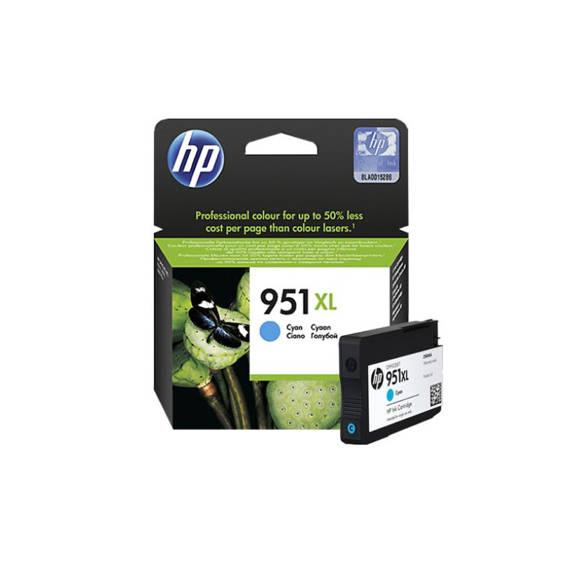 Cartucho  Original HP 951XL Cian - CN046AE [PAG-1500] [ML-24]