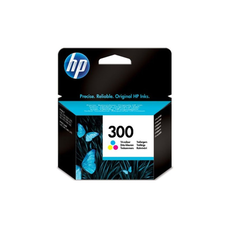 Cartucho Original HP 300 Tricolor - CC643EE [ML-4][PAG-200]