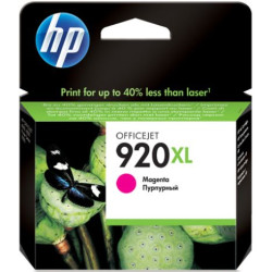 Cartucho Original HP 920XL Magenta - CD973AE [ML-6][PAG-700]