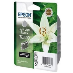 Cartucho Original EPSON T0599 Gris Claro - C13T0599401 [ML-13][PAG-520]