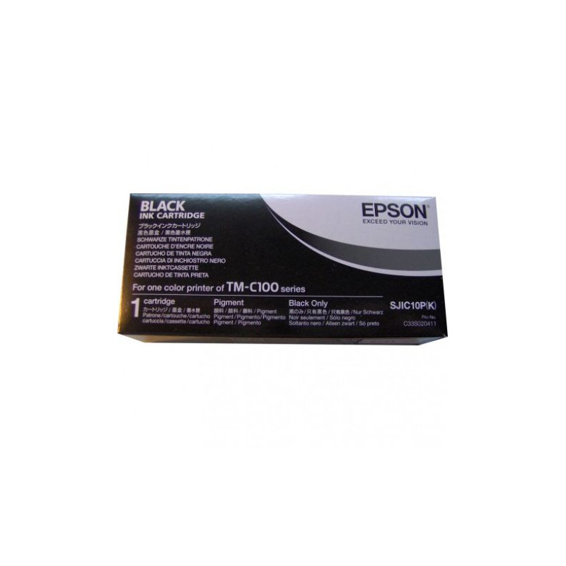 Cartucho Original EPSON SJIC10P Negro - C33S020411 [ML-24][PAG-860]
