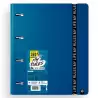 12477476 CARCHIVO CARPEBLOCK 360 MY RULES CON RECAMBIO 100H A4 5X5 90GR 4 SEPARADORES PP FOAM DEEP BLUE