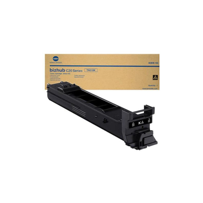 Toner Original KONICA TN-318 Negro - A0DK153 [PAG-8000]
