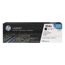 Pack 2 Toner Original HP 304A Negro - CC530AD [PAG-3500]