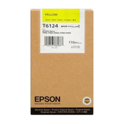 Cartucho Original EPSON T6124 Amarillo - C13T612400 [ML-220]