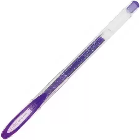 788919000 UNIBALL ROLLERBALL SIGNO SPARKLING UM-120SP 1.0MM VIOLETA CAJA 12 UD