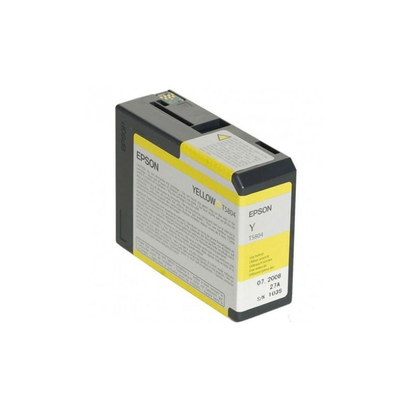 Cartucho Original EPSON T5804 Amarillo - C13T580400 [ML-80]