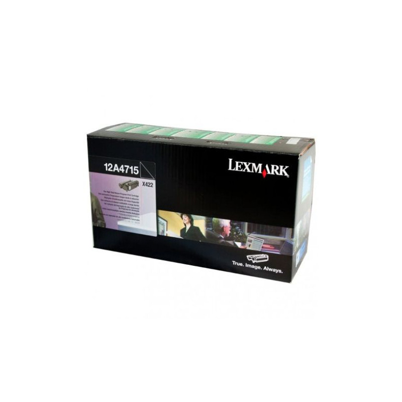 Toner Original LEXMARK 12A4715 Negro - 12A4715 [PAG-12000]
