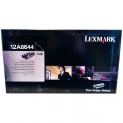 Toner Original LEXMARK 12A8644 Negro - 12A8644 [PAG-12000]