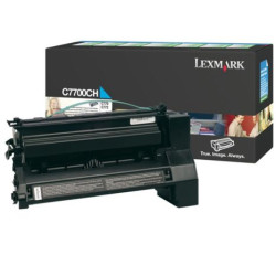 Toner Original LEXMARK C7700 Cyan - C7700CH [PAG-10000]