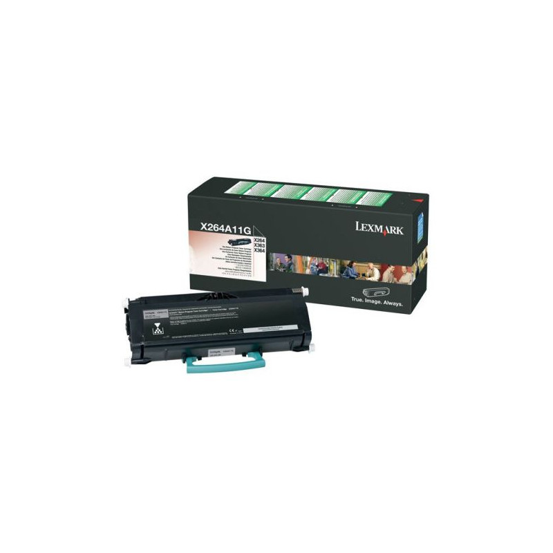 Toner Original LEXMARK X264 Negro - X264A11G [PAG-3500]