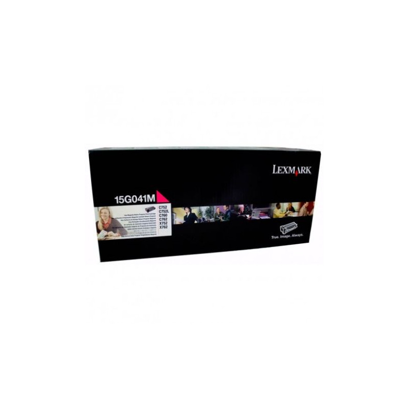 Toner Original LEXMARK 15G041 Magenta - 15G041M [PAG-6000]