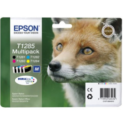 Cartucho Original EPSON T1285 BK+C+M+Y - C13T12854010 [ML-5.9][PAG-260]