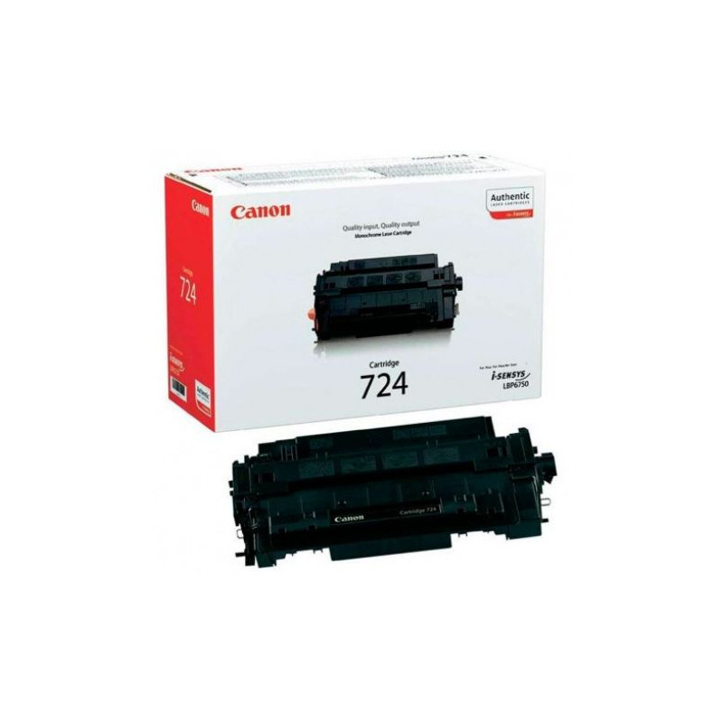Toner Original CANON 724 Negro - 3481B002AA [PAG-6000]