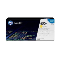 Toner Original HP 650A Amarillo - CE272A [PAG-15000]