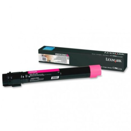 Toner Original LEXMARK X950X2MG Magenta - X950X2MG [PAG-24000]