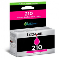 Cartucho Original LEXMARK 210 Magenta - 14L0087E [PAG-500]