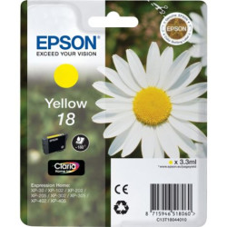Cartucho Original EPSON 18 Amarillo - C13T18044010 [ML-3.3][PAG-180]