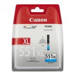 Cartucho Original CANON CLI551XL Cian - CLI551XLC [ML-11][PAG-700]