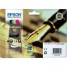 Pack Cartucho Original EPSON 16 BK+C+M+Y - C13T16264010 [PAG-400]