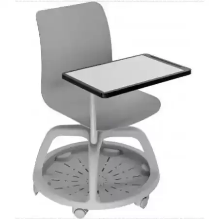 CG1P527/EN UNISIT SILLA DIDÁCTICA CON ESCRITORIO PARA USO ESCOLAR GRIS