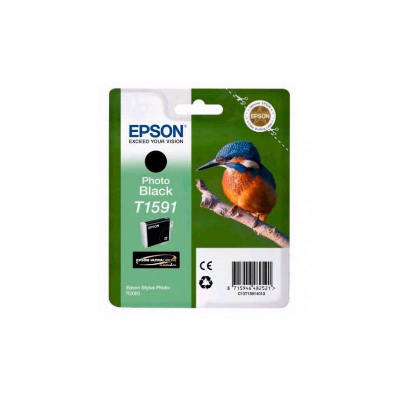 Cartucho Original EPSON T1591 Negro Foto - C13T15914010 [ML-17]