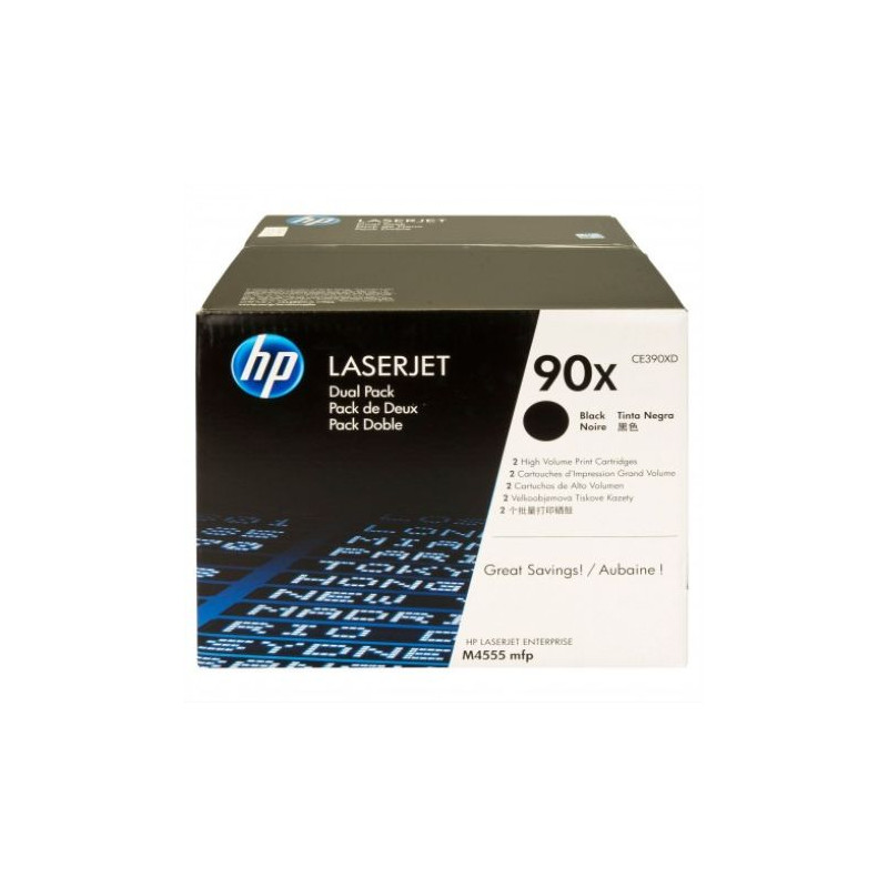 Toner Original HP 90X Negro - CE390XD [PAG-24000]