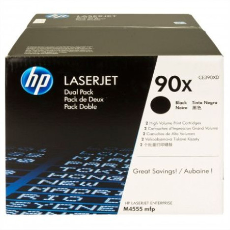 Toner Original HP 90X Negro - CE390XD [PAG-24000]