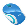 Ratón Inalámbrico LOGITECH M187 - USB · 1000DPI · Azul/Blanco