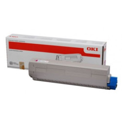 Toner Original OKI 44844506 Magenta - 44844506 [PAG-8000]