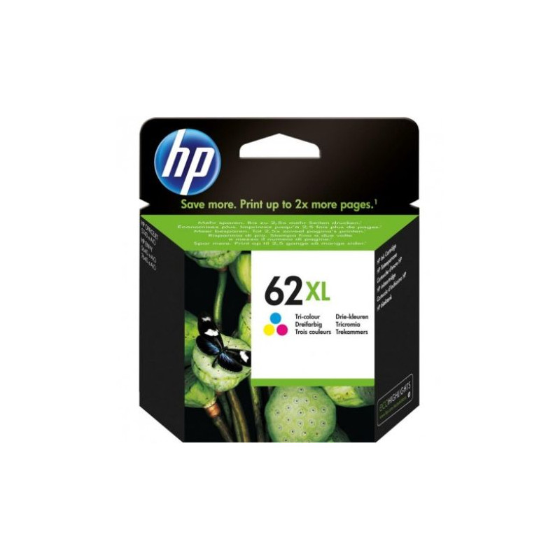Cartucho Original HP 62XL Tricolor - C2P07AE [ML-12][PAG-415]