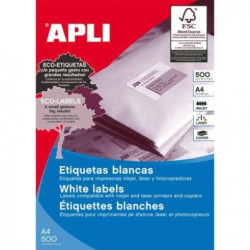 Etiquetas APLI 105 x 148 500 Hojas - PL01797