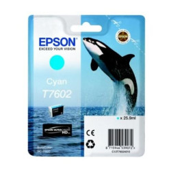 Cartucho Original EPSON T7602 Cyan - C13T76024010 [ML-25.9]
